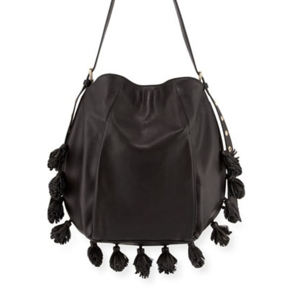 Cynthia Rowley Leather Tassle Tote - Picture 3 of 4